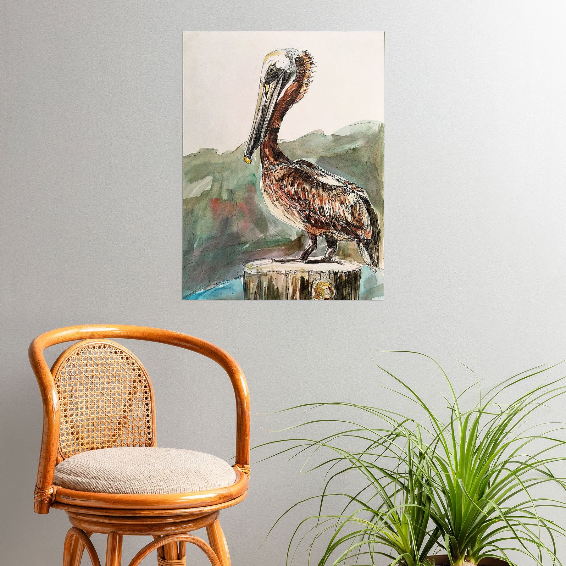 Emily Tucci Pelican Poster