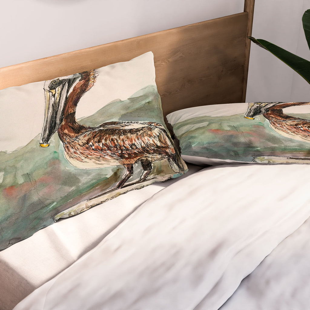 Emily Tucci Pelican Pillow Shams