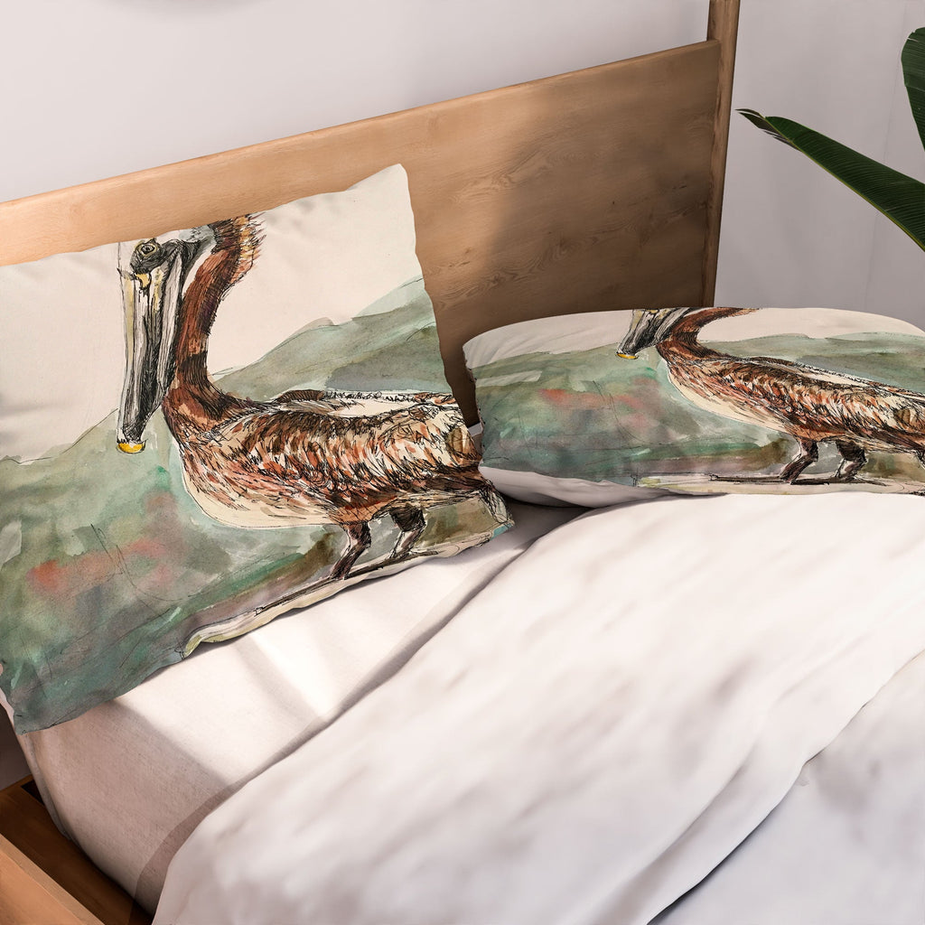 Emily Tucci Pelican Pillow Shams