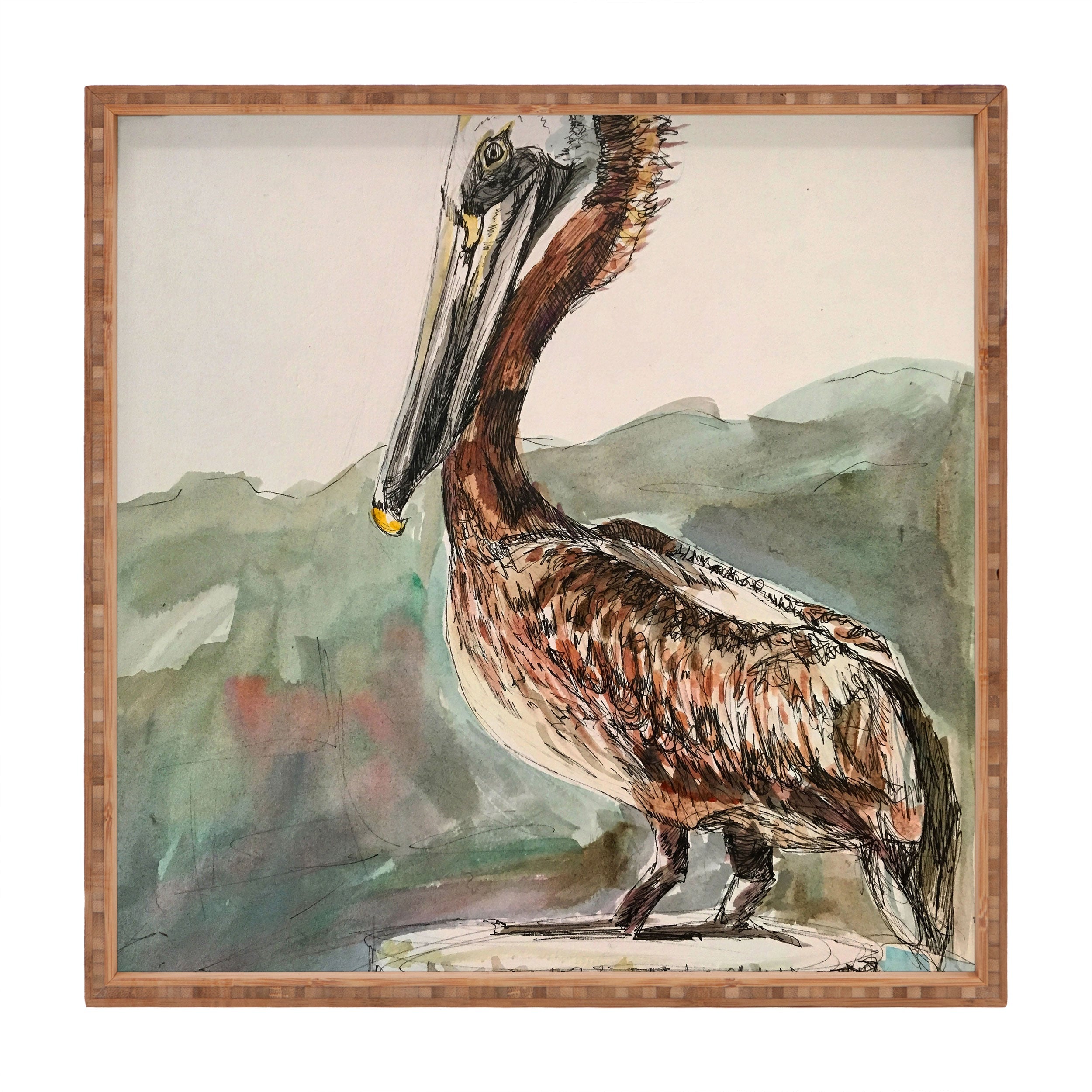 Emily Tucci Pelican Square Tray