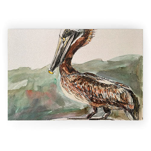 Emily Tucci Pelican Welcome Mat