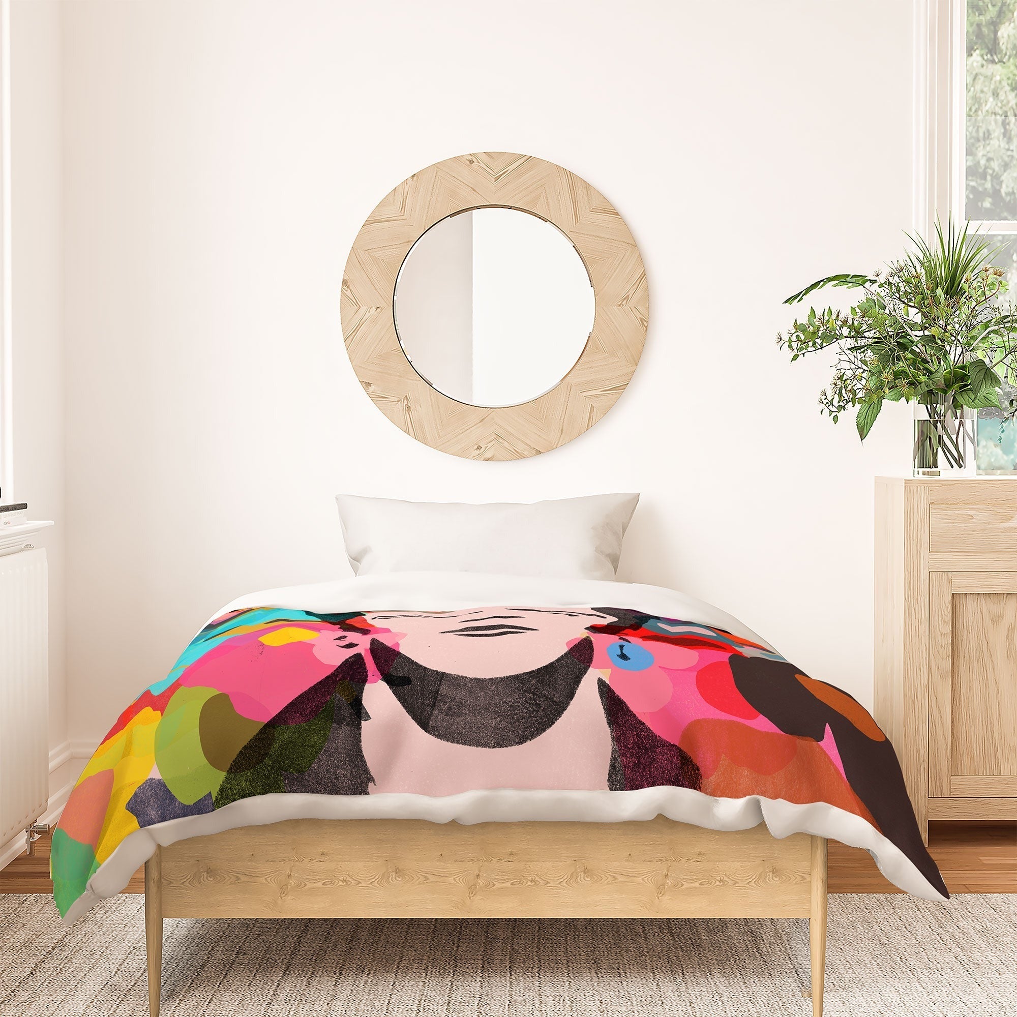 Garima Dhawan frida 1d Duvet Cover