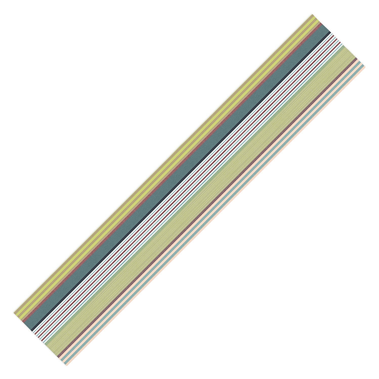 Marta Barragan Camarasa Colorful Stripe Delight Table Runner