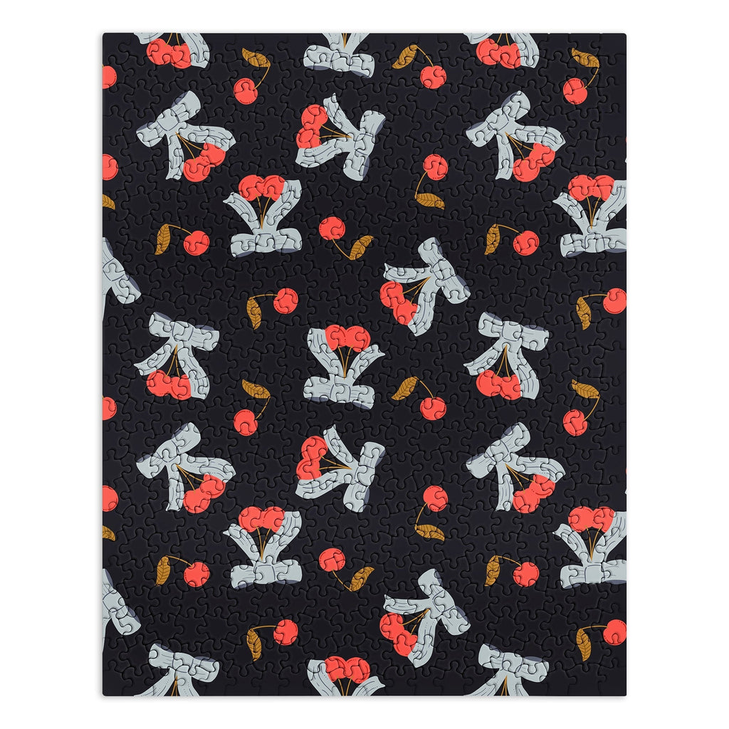 Jennifer Labre Cherries and Bows Puzzle
