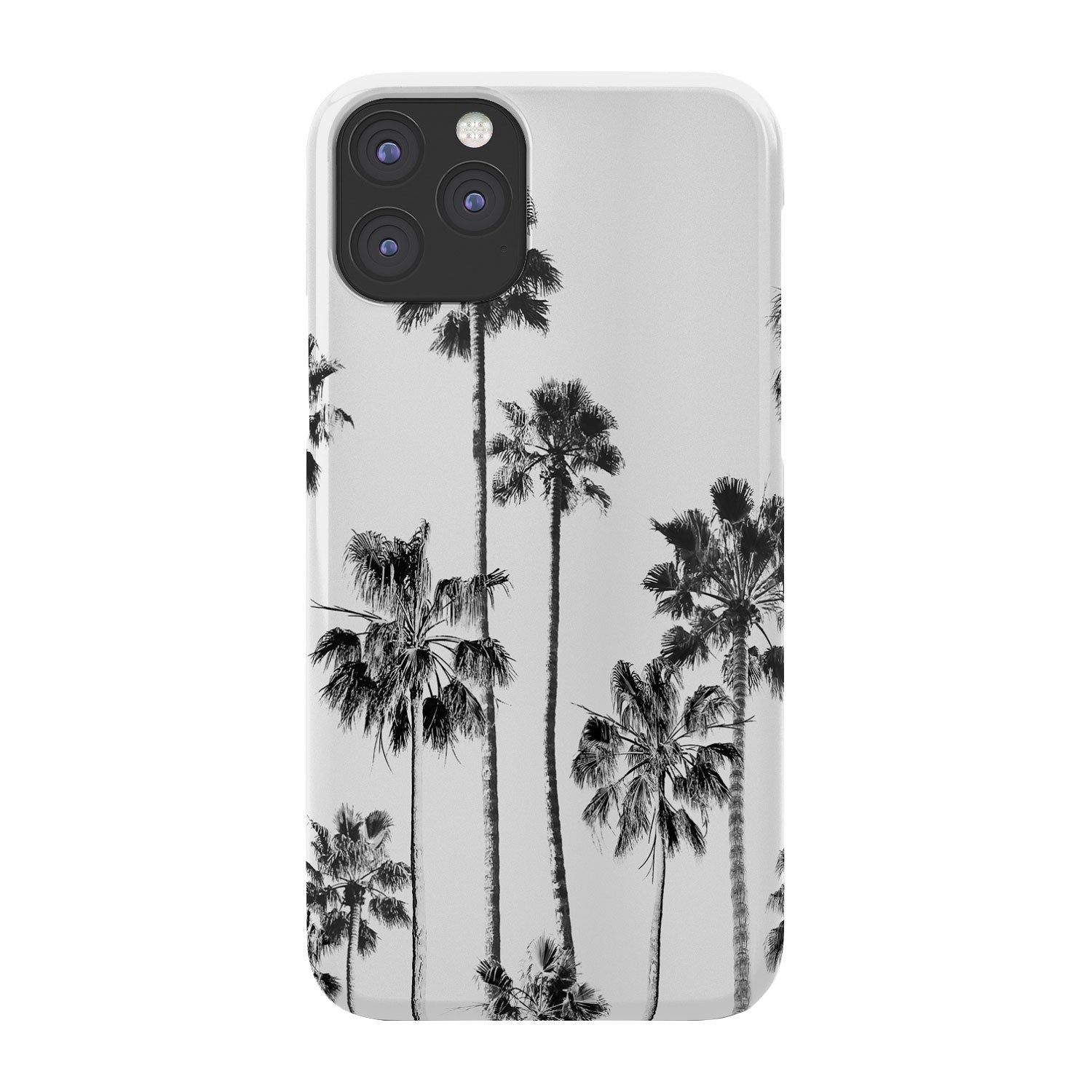 Gal Design Black And White Palms Phone Case
