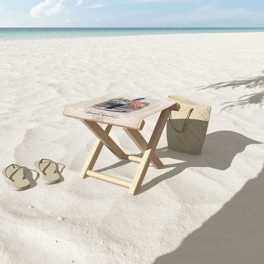DENY Designs Our Country s Flag Folding Stool