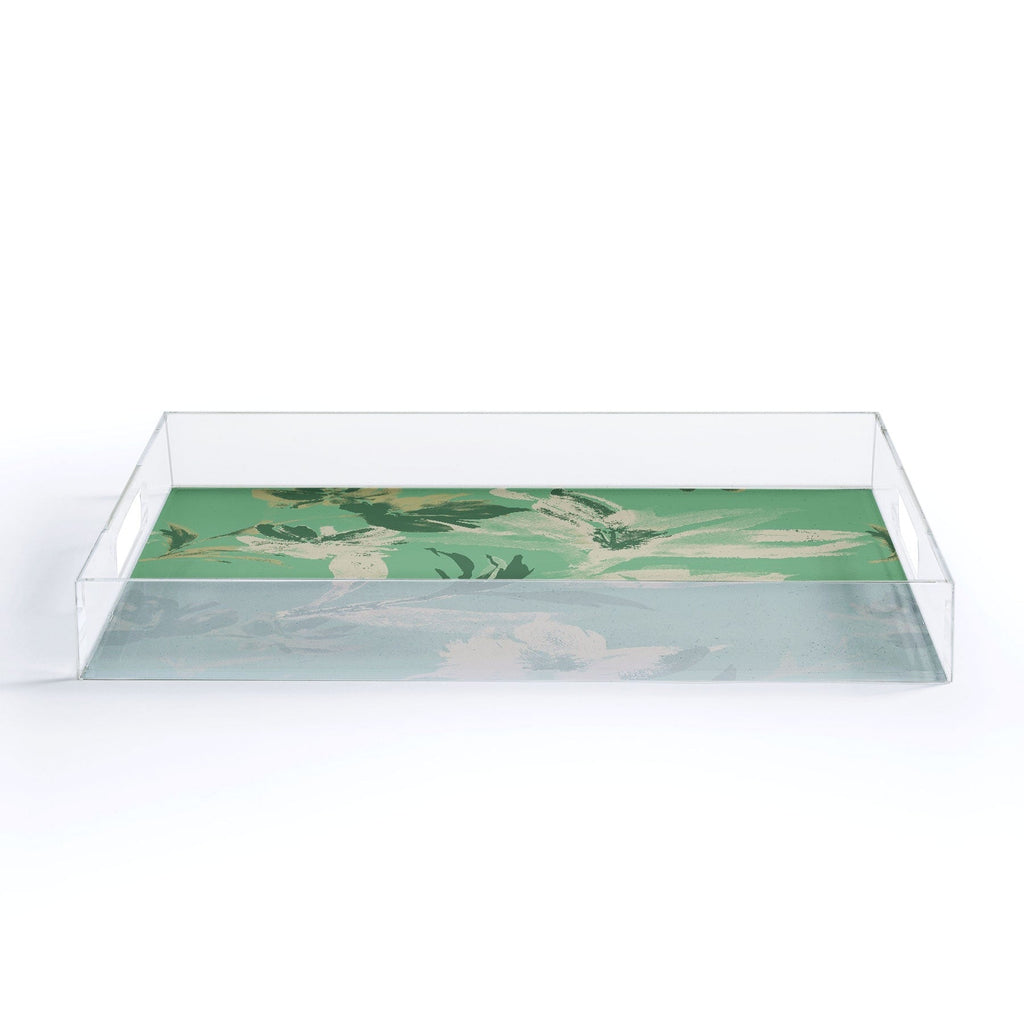 Gabriela Fuente Emma Green Acrylic Tray