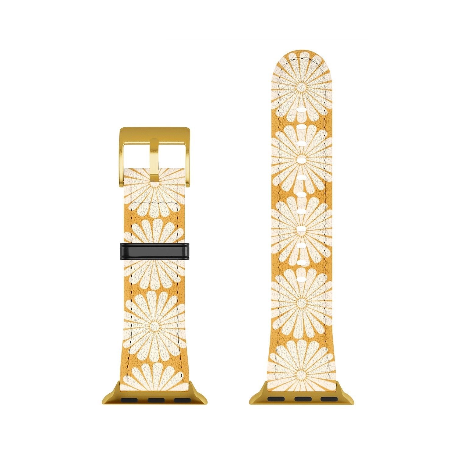 Colour Poems Retro Daisy XIX Apple Watch Band