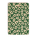 Avenie BR Cheetah Print In Green Cutting Board Rectangle