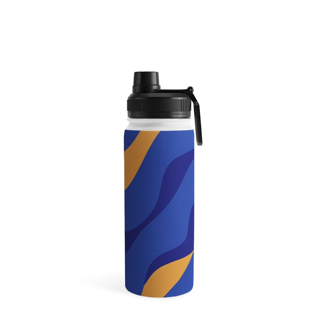 Camilla Foss Pebbles in Stream Water Bottle