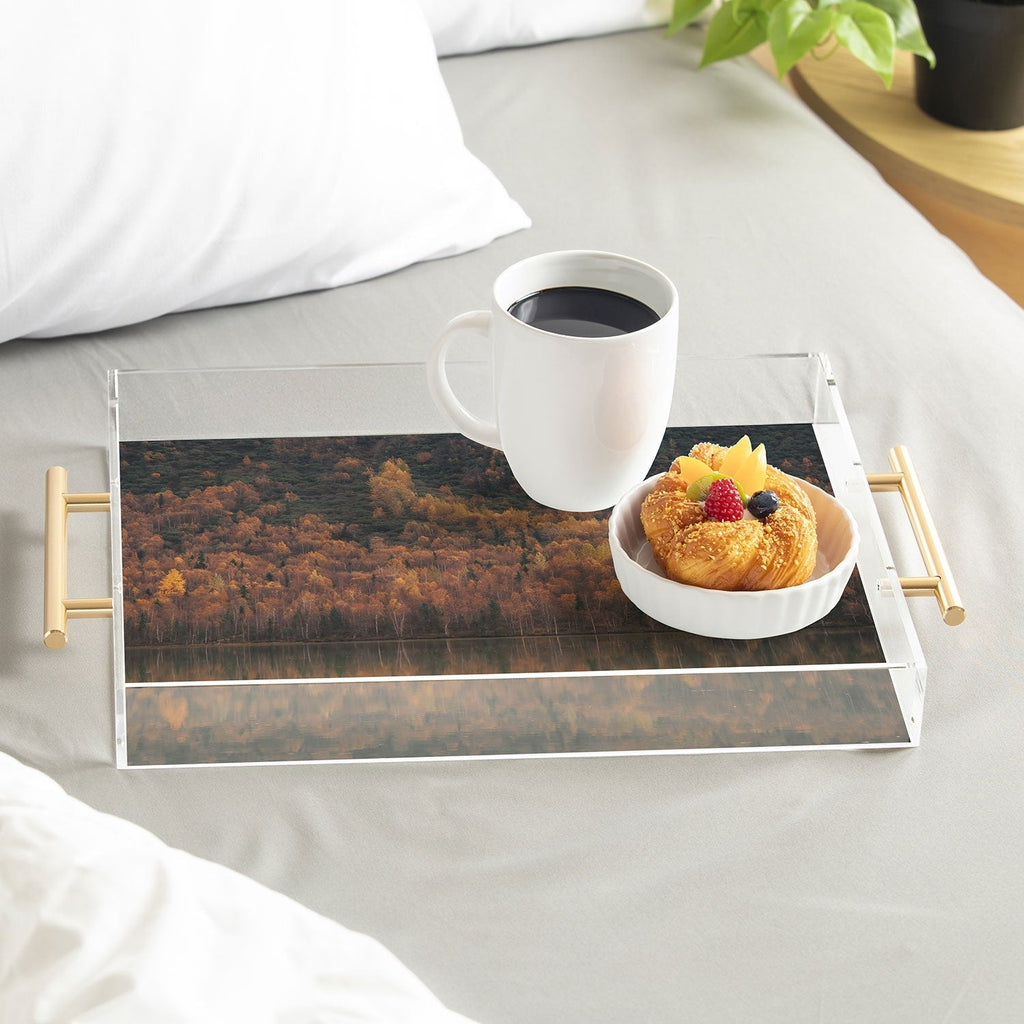 Hannah Kemp Fall Lake Acrylic Tray