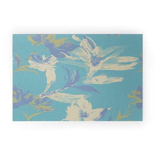 Gabriela Fuente Emma Floral Welcome Mat