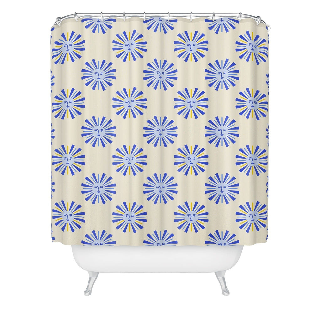 Design by Spark Dolce Vita Radial Sun Shower Curtain
