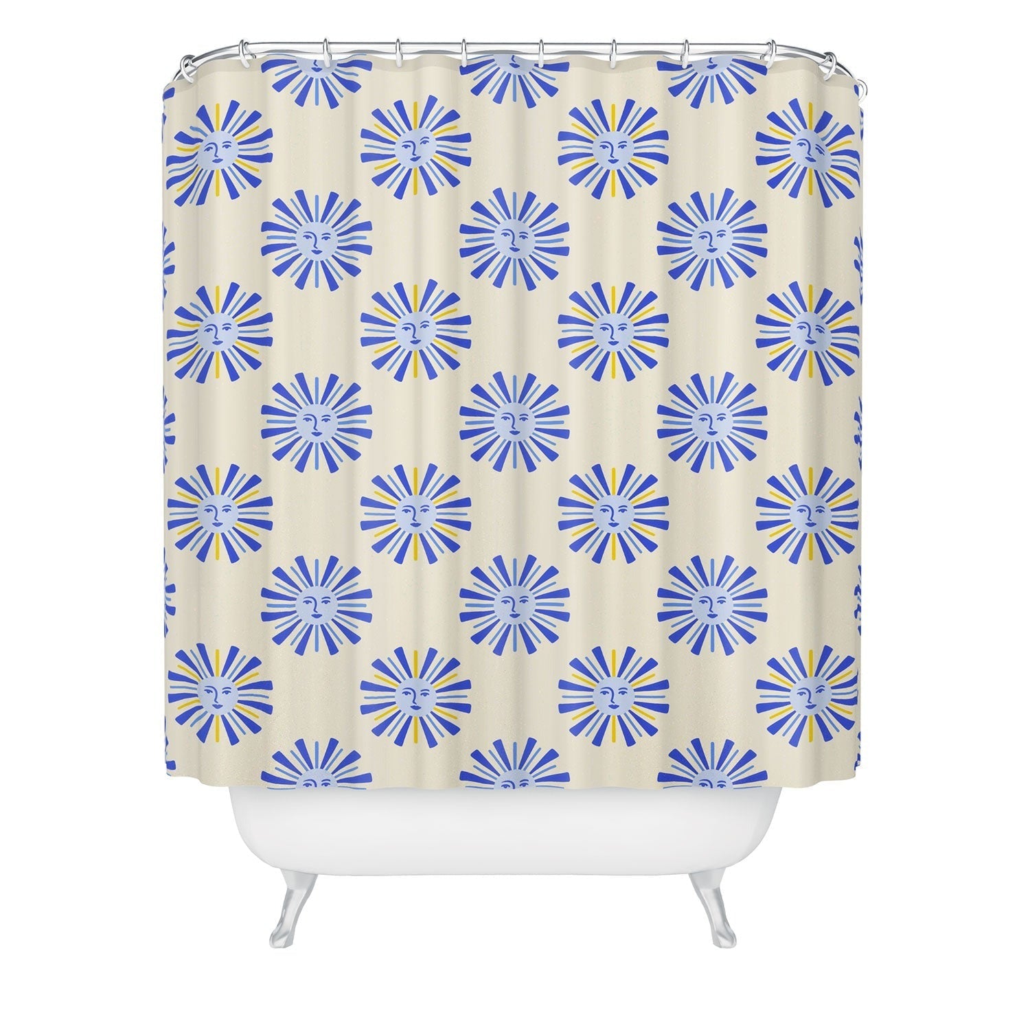 Design by Spark Dolce Vita Radial Sun Shower Curtain