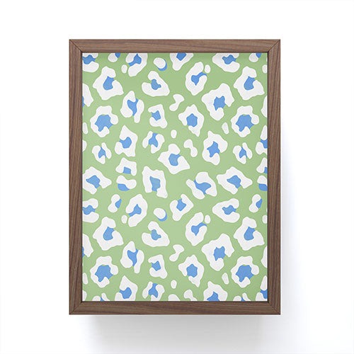 Avenie BR Cheetah Print Framed Mini Art Print