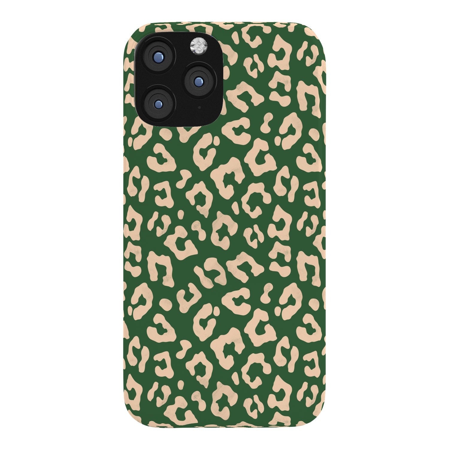 Avenie BR Cheetah Print In Green Phone Case