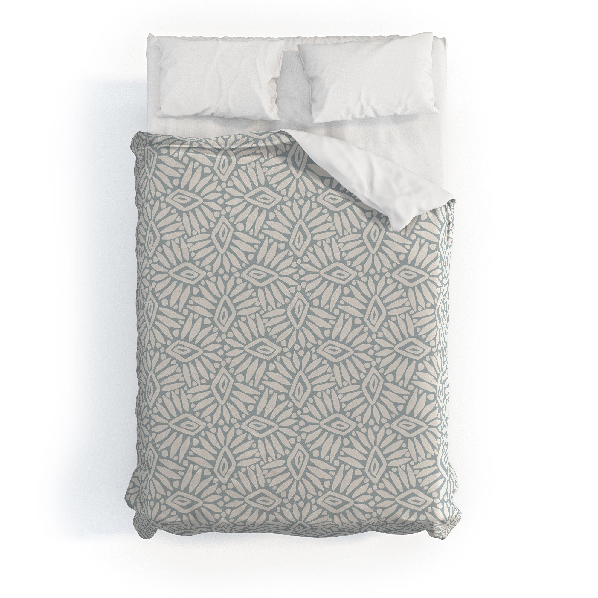 CoastL Studio Palm Ogee Duvet Cover
