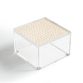 Esca Watercolors White Poodle Acrylic Box