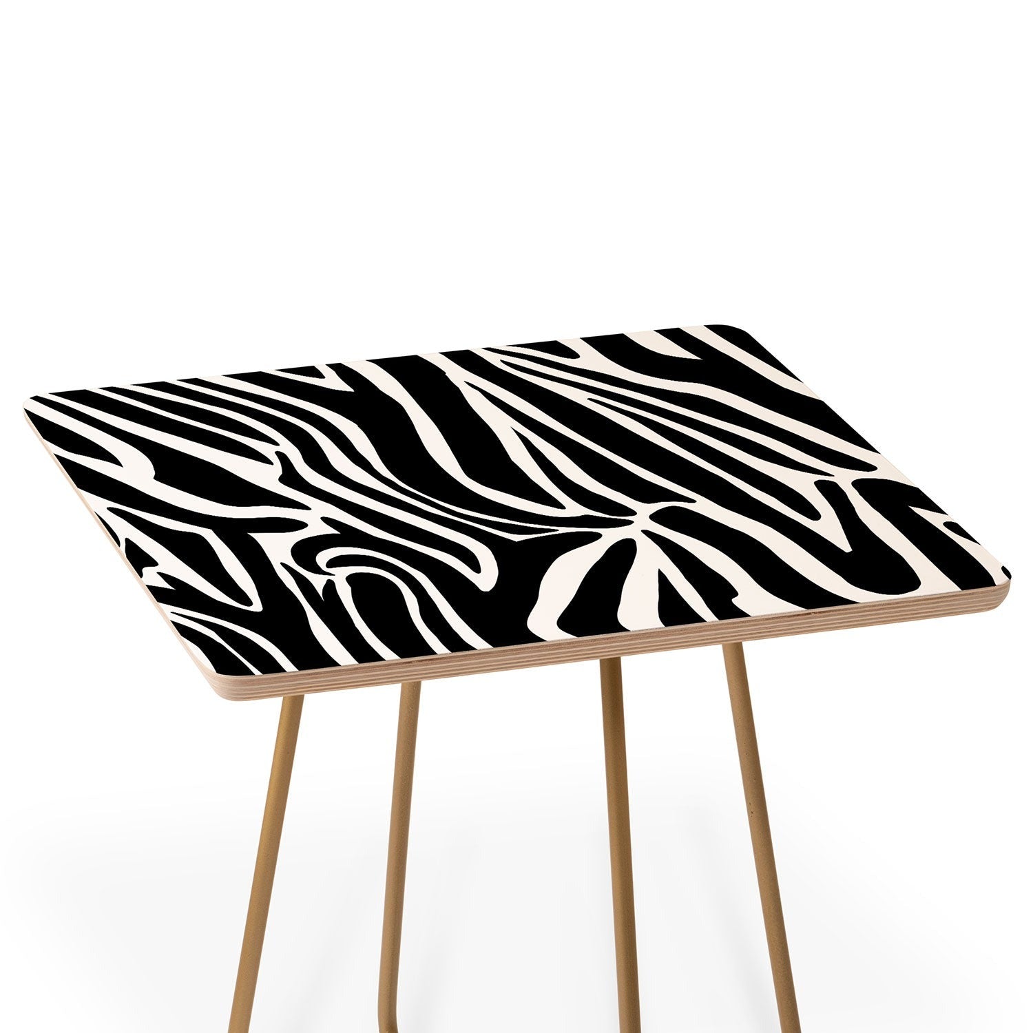 Jennifer Labre Wild Zebra Side Table