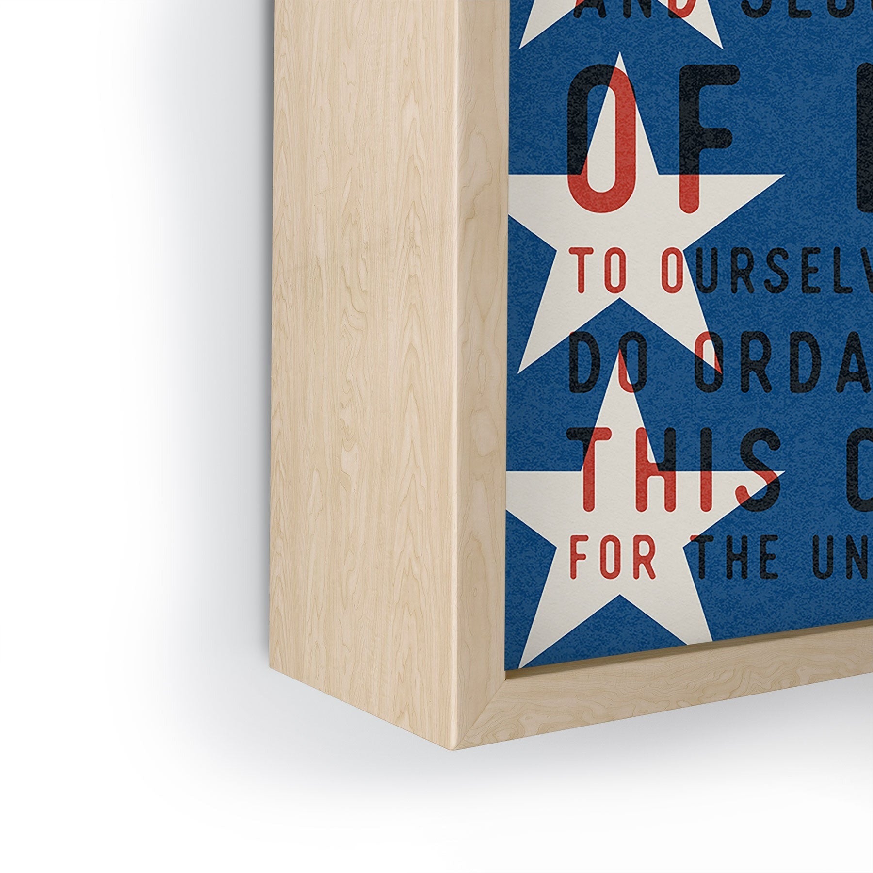 DENY Designs Starred Preamble Framed Mini Art Print