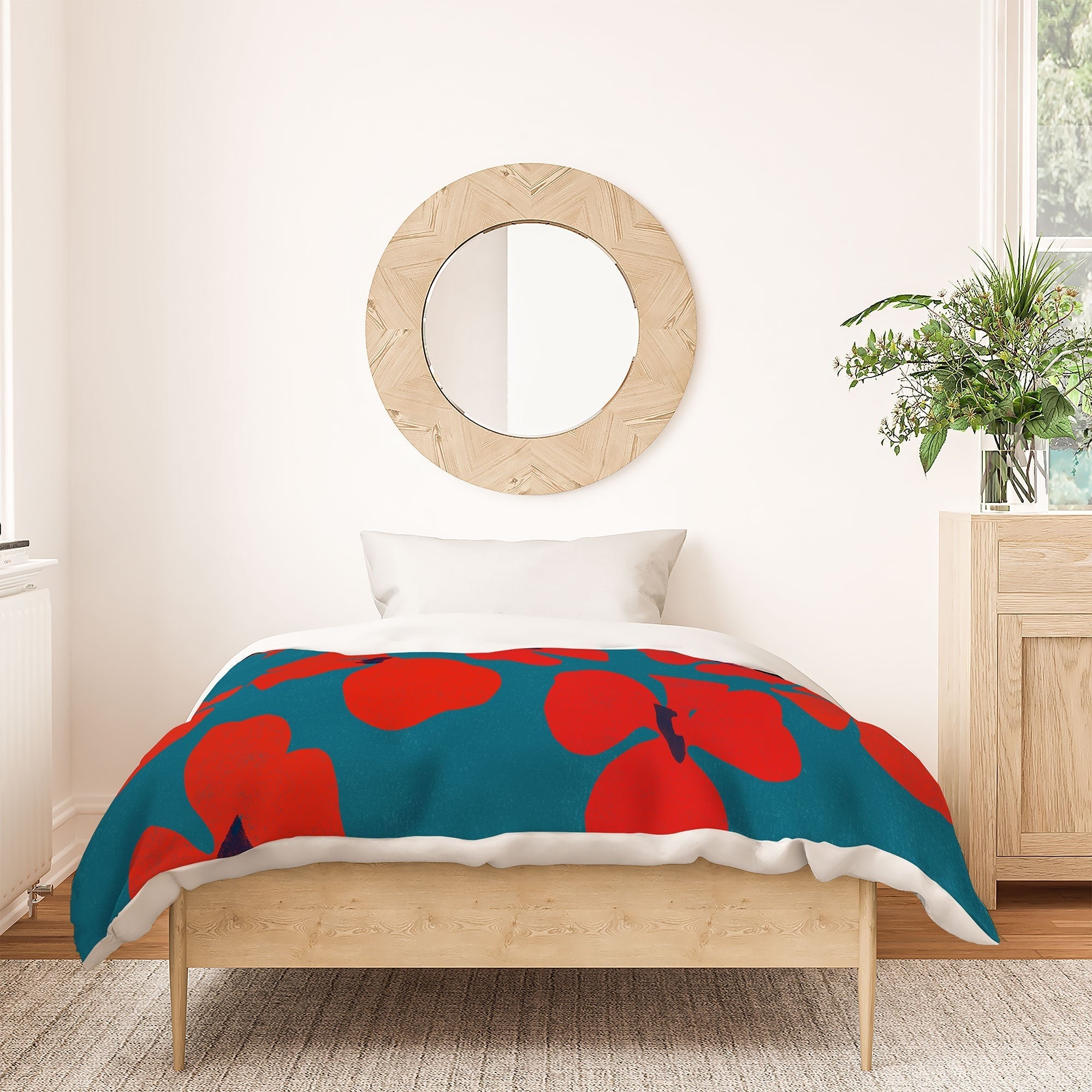 Garima Dhawan oxalis 1 Duvet Cover