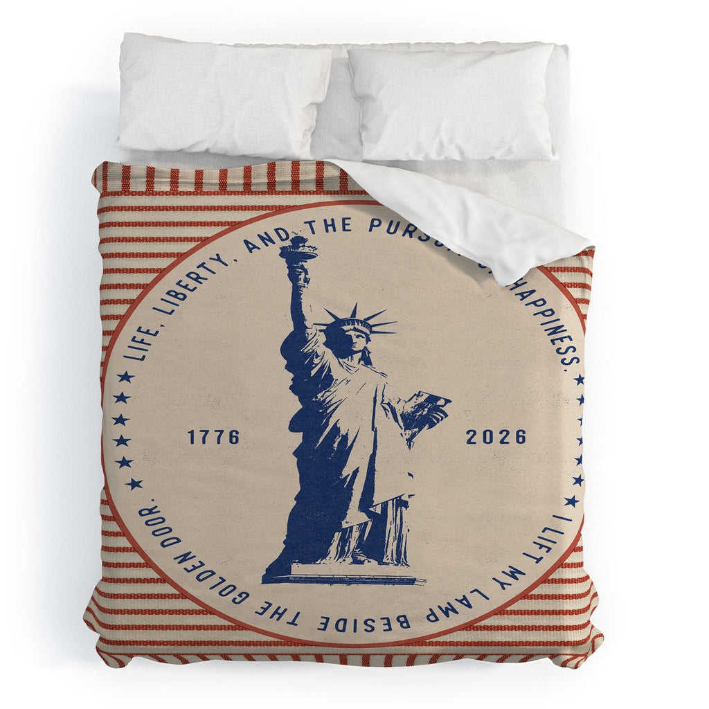 DENY Designs Life Liberty Duvet Cover