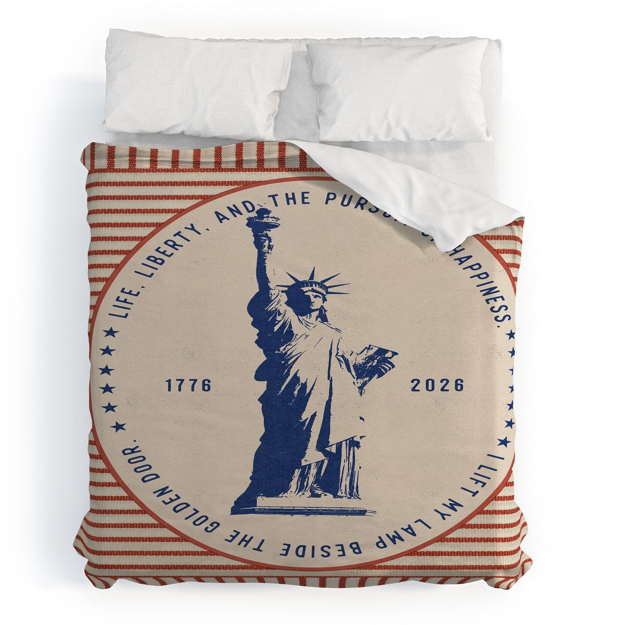 DENY Designs Life Liberty Duvet Cover