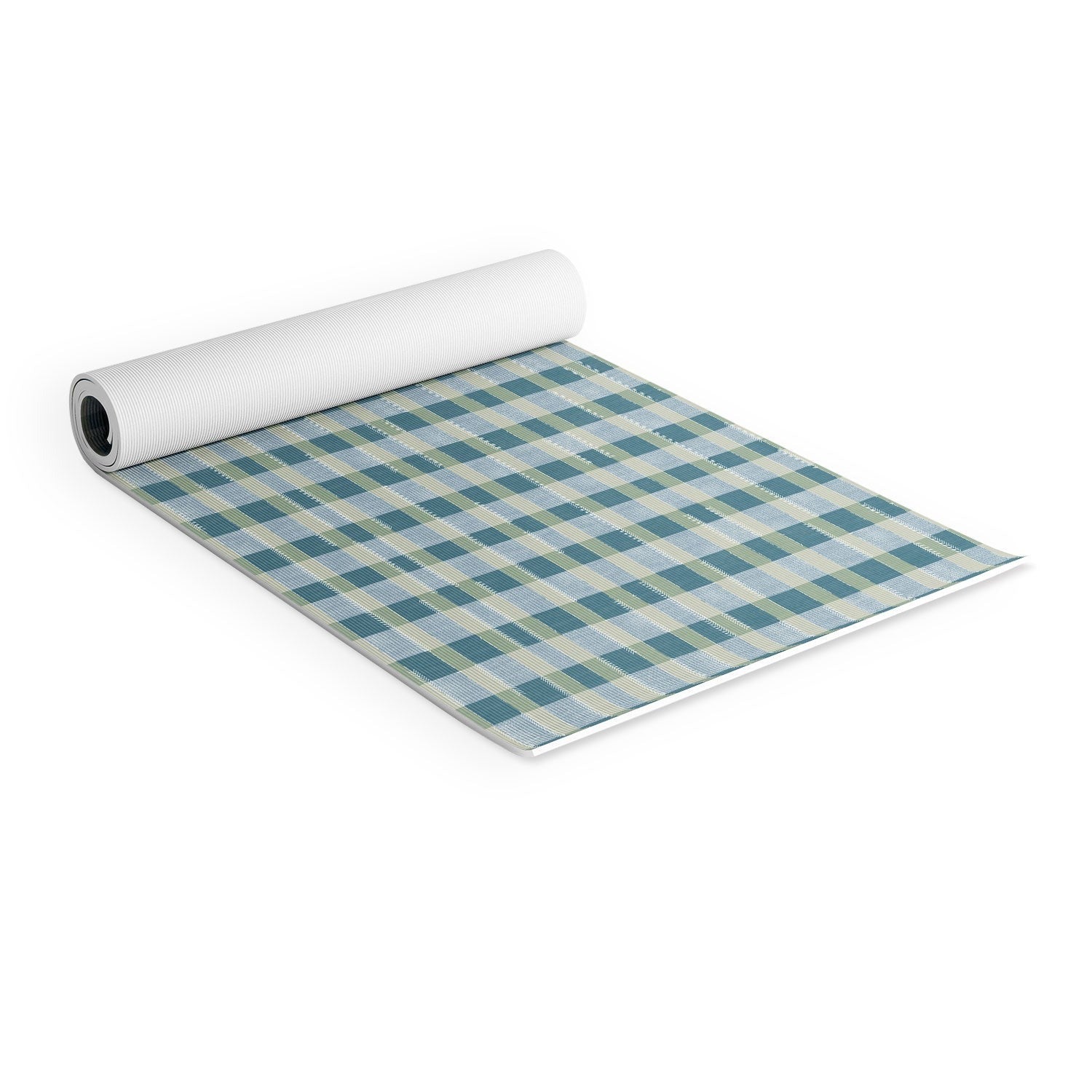 Marta Barragan Camarasa Country Style Checks Yoga Mat
