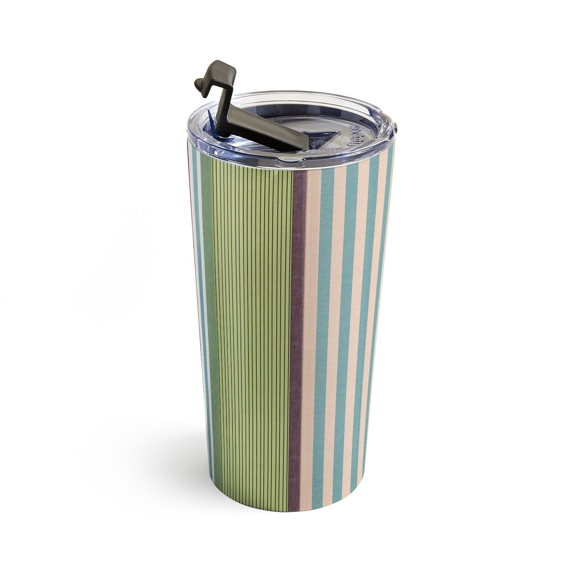 Marta Barragan Camarasa Colorful Stripe Delight Travel Mug