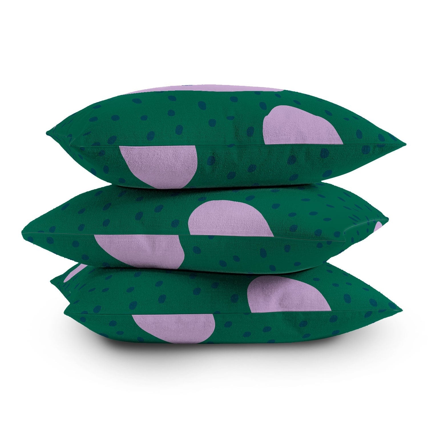 Camilla Foss Pebbles and Rabbit Outdoor Throw Pillow