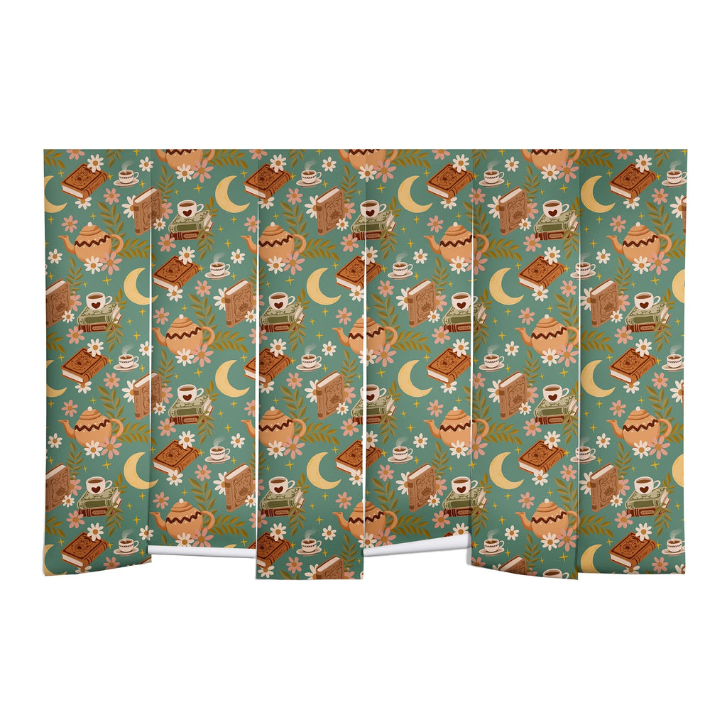 Avenie Moonlit Reading Nook I Wall Mural