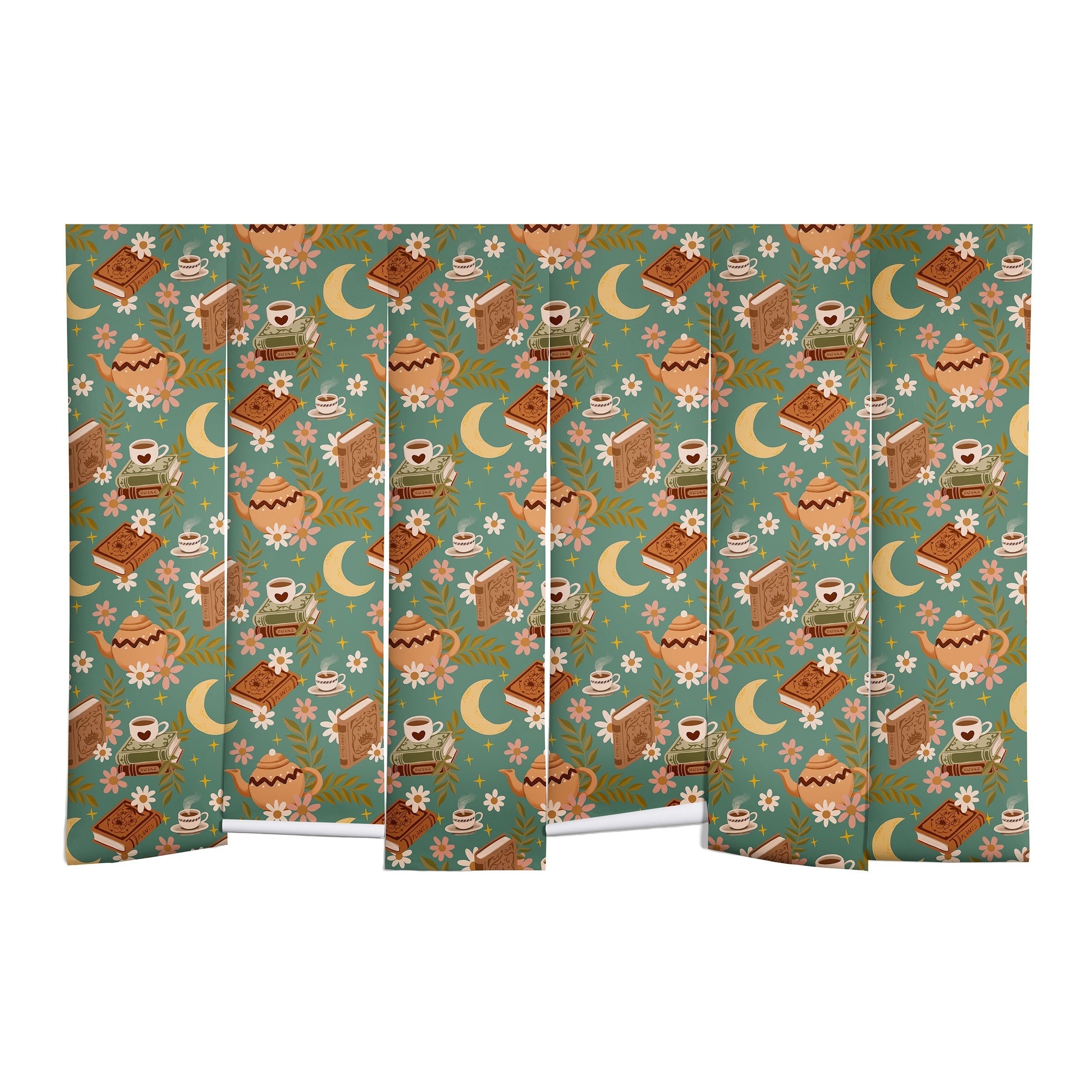 Avenie Moonlit Reading Nook I Wall Mural