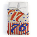 DENY Designs 1776 Stars Duvet Cover