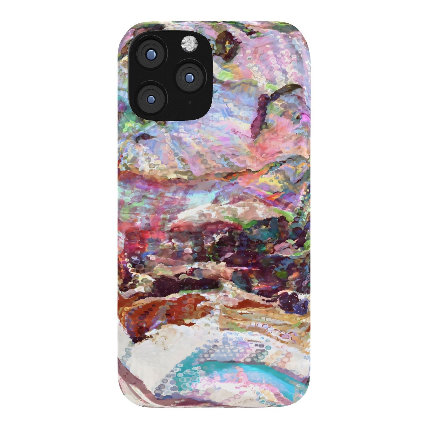 83 Oranges Sequin Haze Phone Case