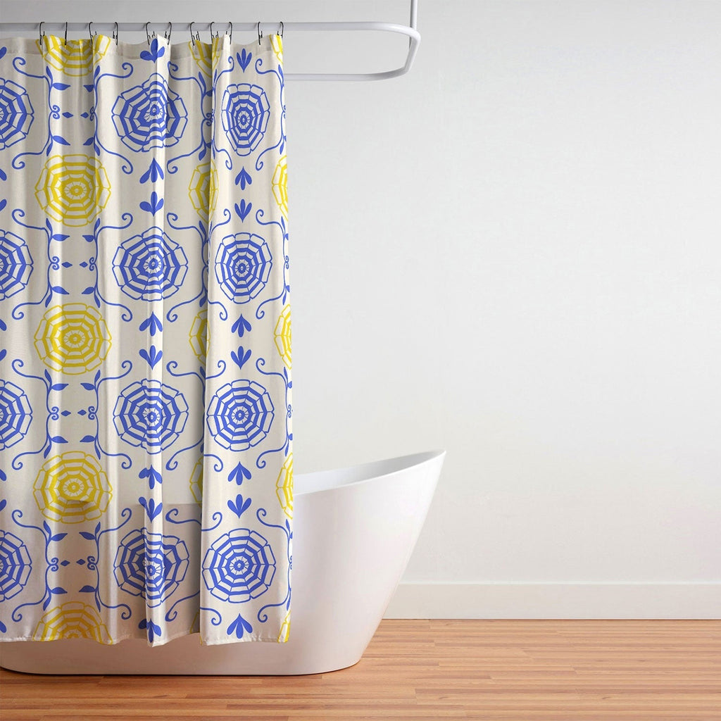 Design by Spark Dolce Vita Parasols Shower Curtain