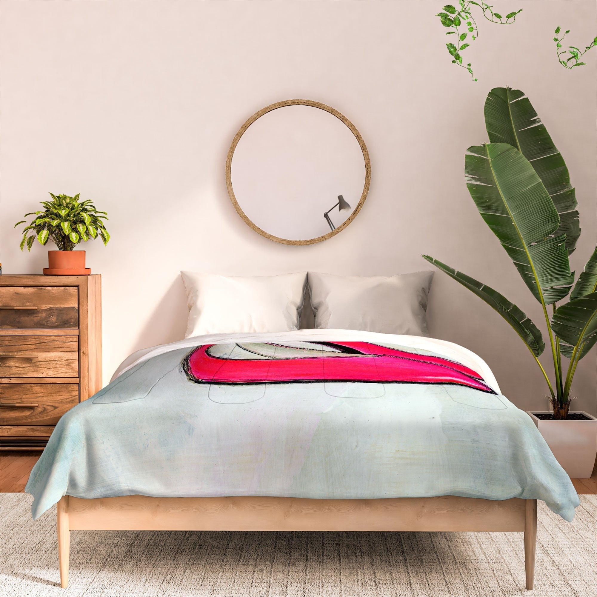 Sophia Buddenhagen Neon Walk Comforter