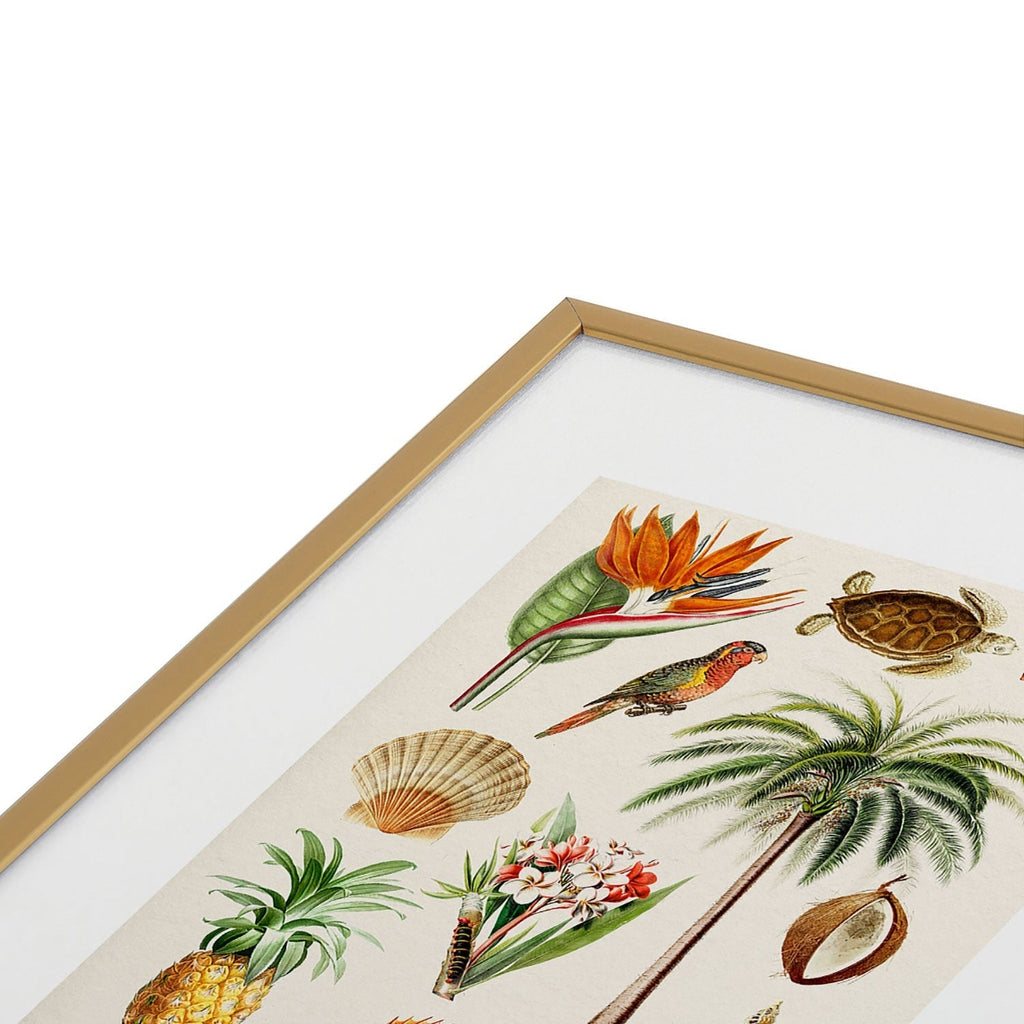Gal Design Hawaii Collection Metal Framed Art Print