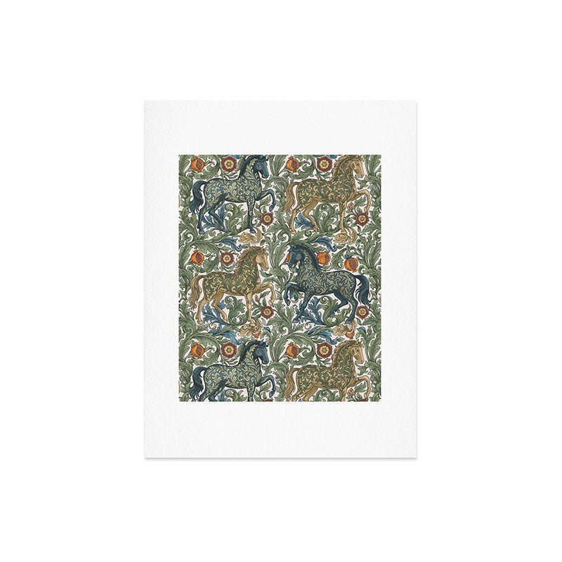 Marta Barragan Camarasa Renaissance Horse Garden Art Print