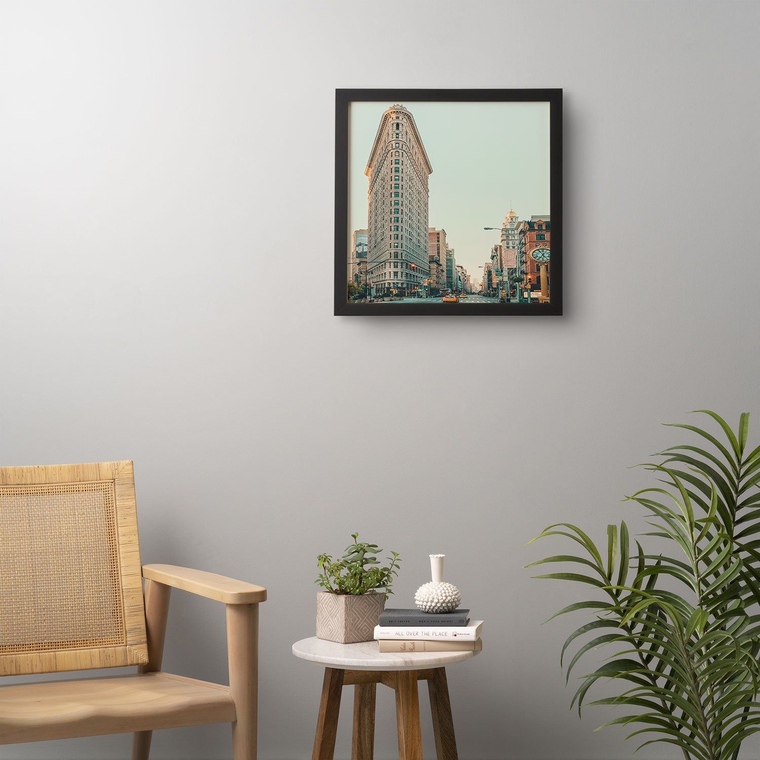 Eye Poetry Photography Flatiron at Sunrise NYC Framed Wall Art
