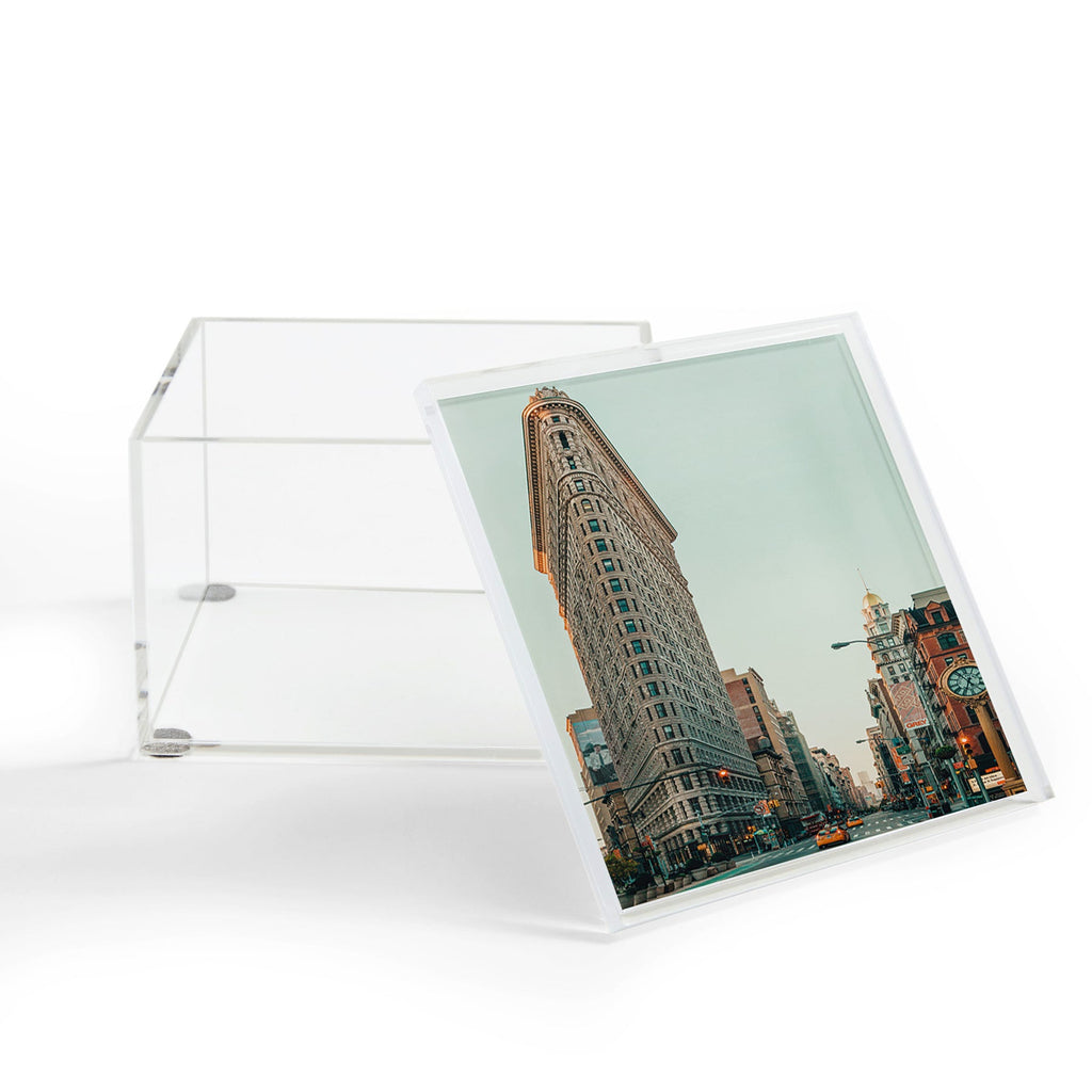 Eye Poetry Photography Flatiron at Sunrise NYC Acrylic Box