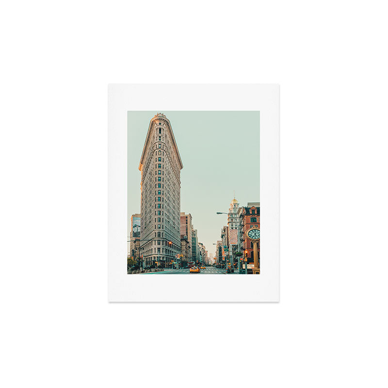 Eye Poetry Photography Flatiron at Sunrise NYC Art Print