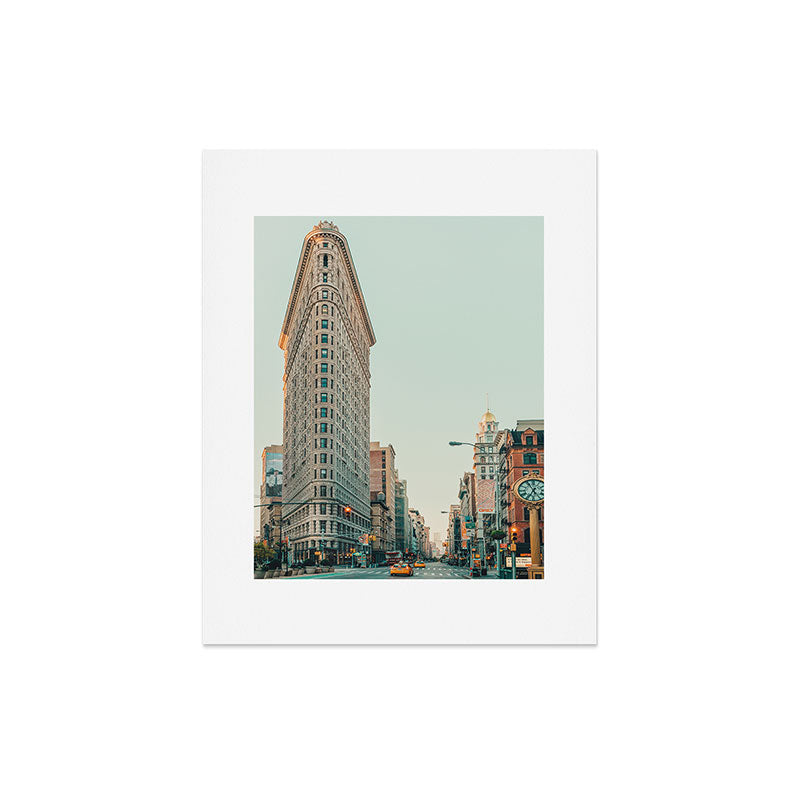 Eye Poetry Photography Flatiron at Sunrise NYC Art Print