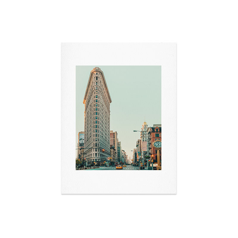 Eye Poetry Photography Flatiron at Sunrise NYC Art Print