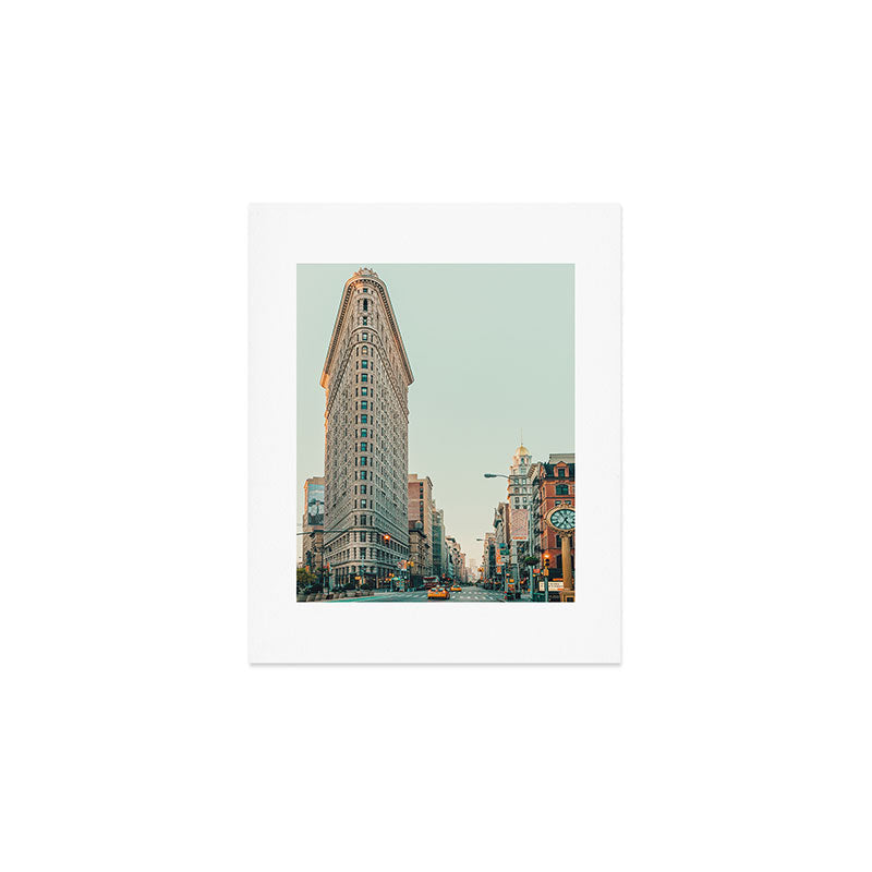 Eye Poetry Photography Flatiron at Sunrise NYC Art Print