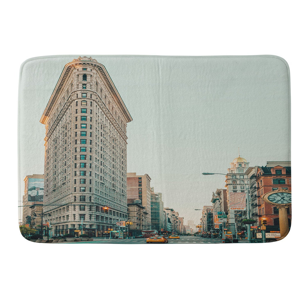 Eye Poetry Photography Flatiron at Sunrise NYC Memory Foam Bath Mat