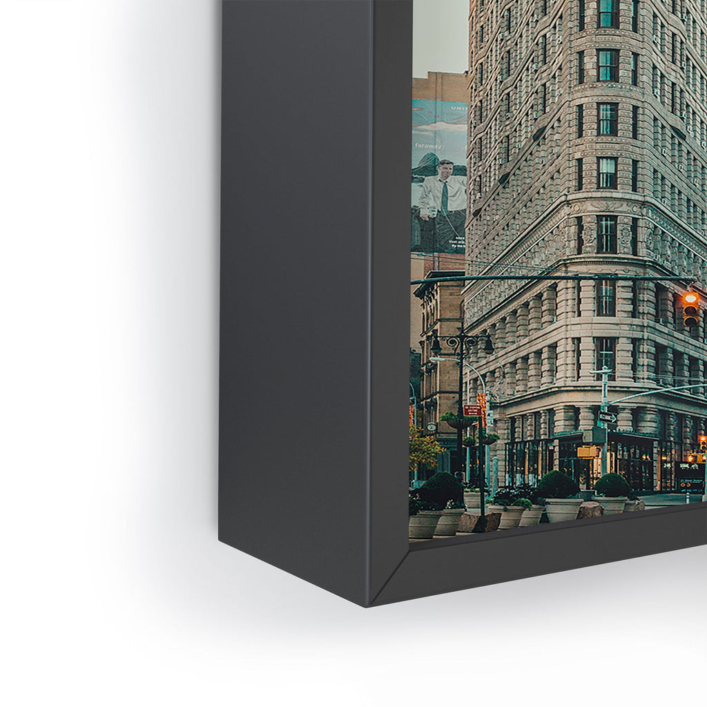 Eye Poetry Photography Flatiron at Sunrise NYC Framed Mini Art Print