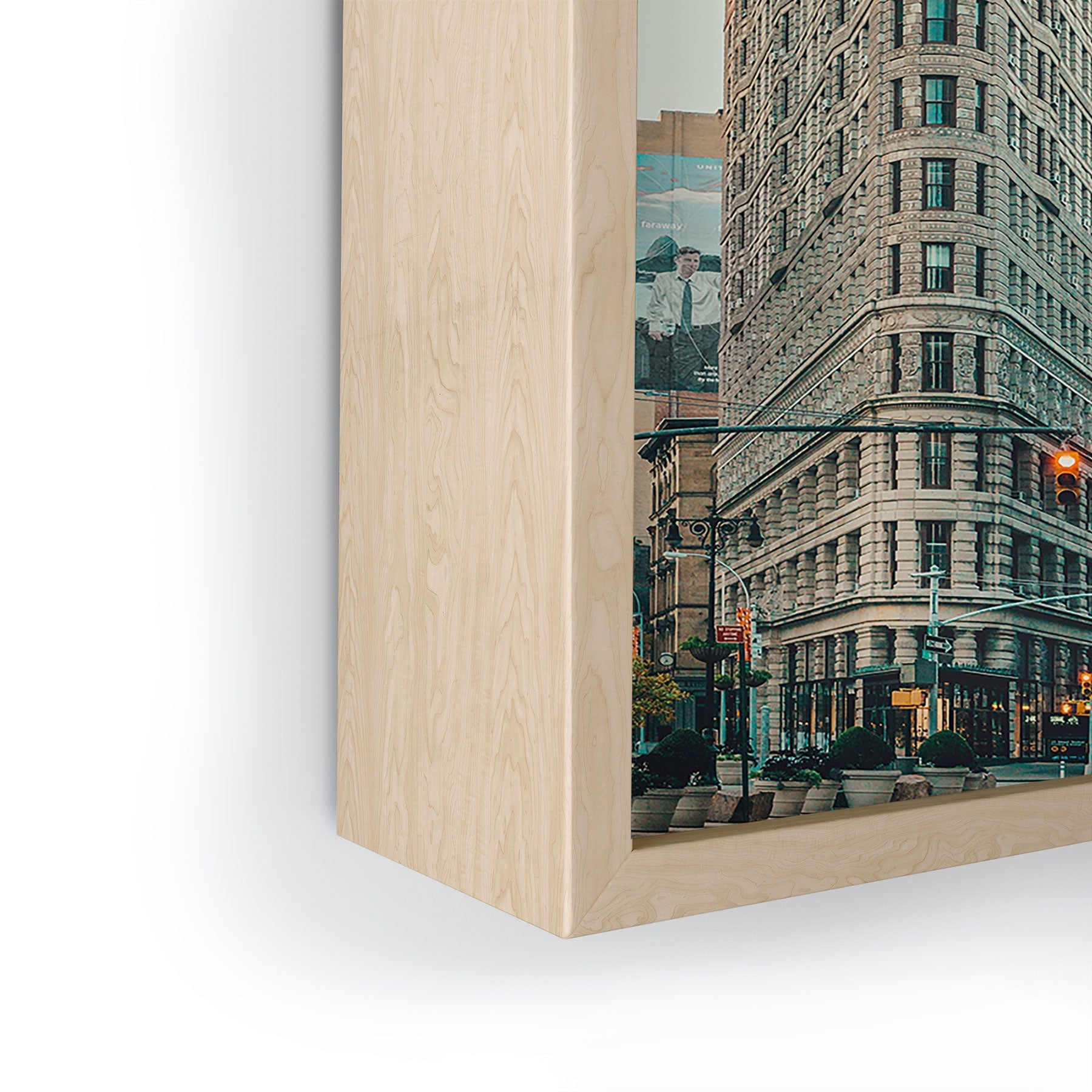 Eye Poetry Photography Flatiron at Sunrise NYC Framed Mini Art Print