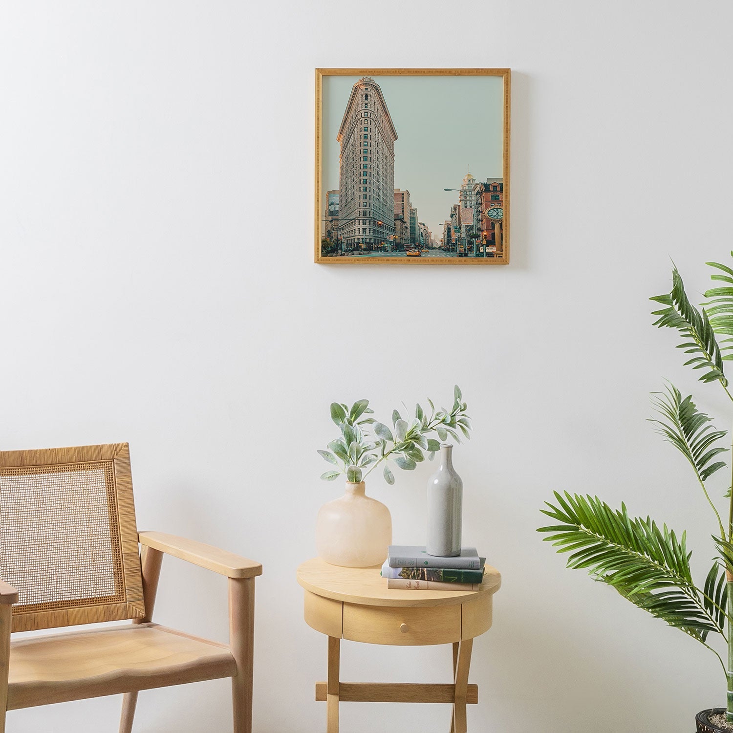 Eye Poetry Photography Flatiron at Sunrise NYC Framed Wall Art