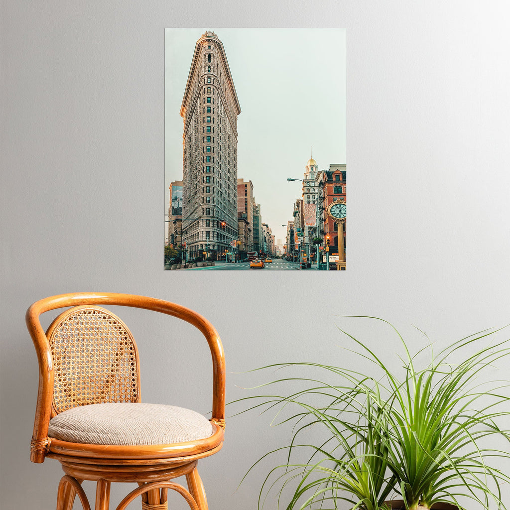 Eye Poetry Photography Flatiron at Sunrise NYC Poster