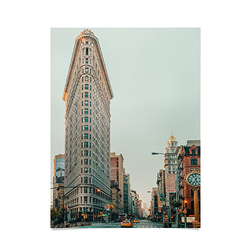 Eye Poetry Photography Flatiron at Sunrise NYC Poster